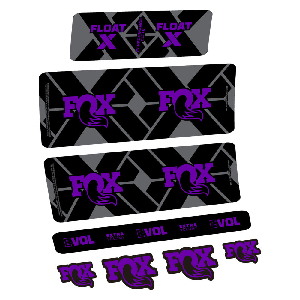 Adesivi Ammortizzatore Fox Float X Performance Elite 2027 in vinile