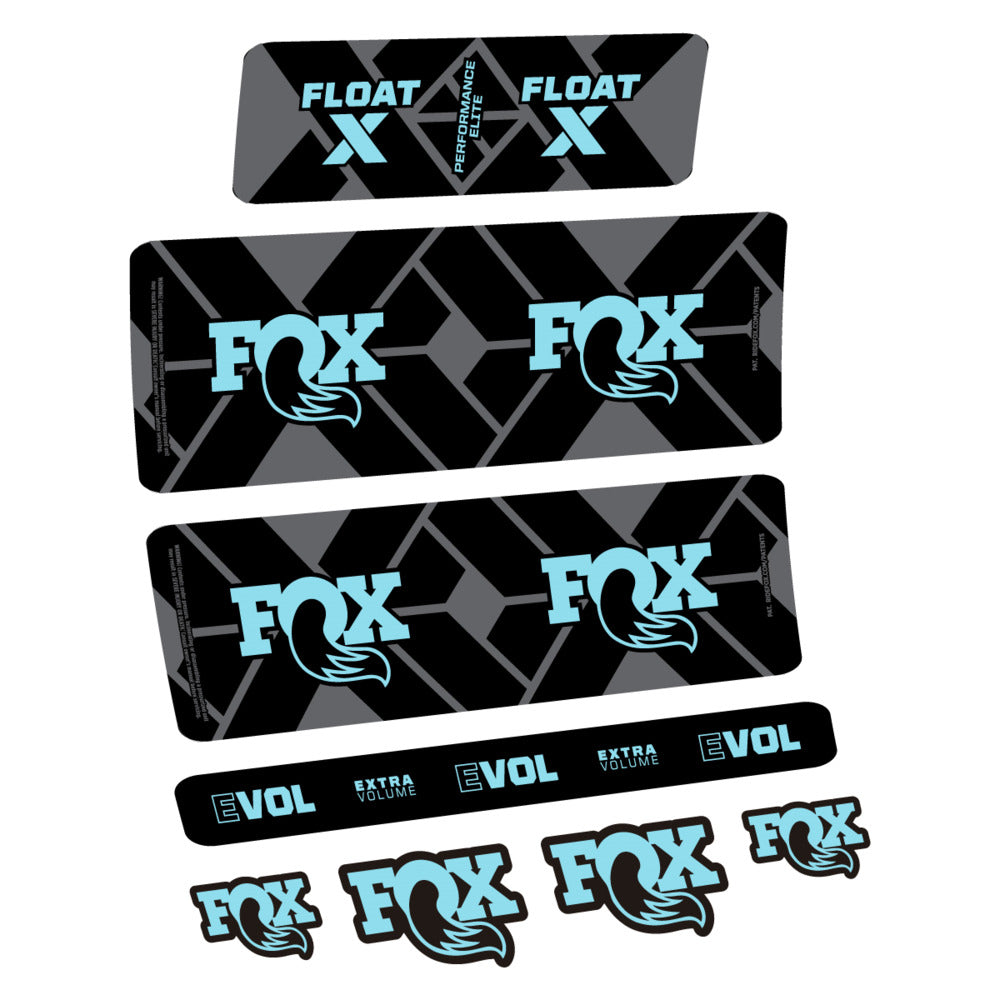Adesivi Ammortizzatore Fox Float X Performance Elite 2027 in vinile