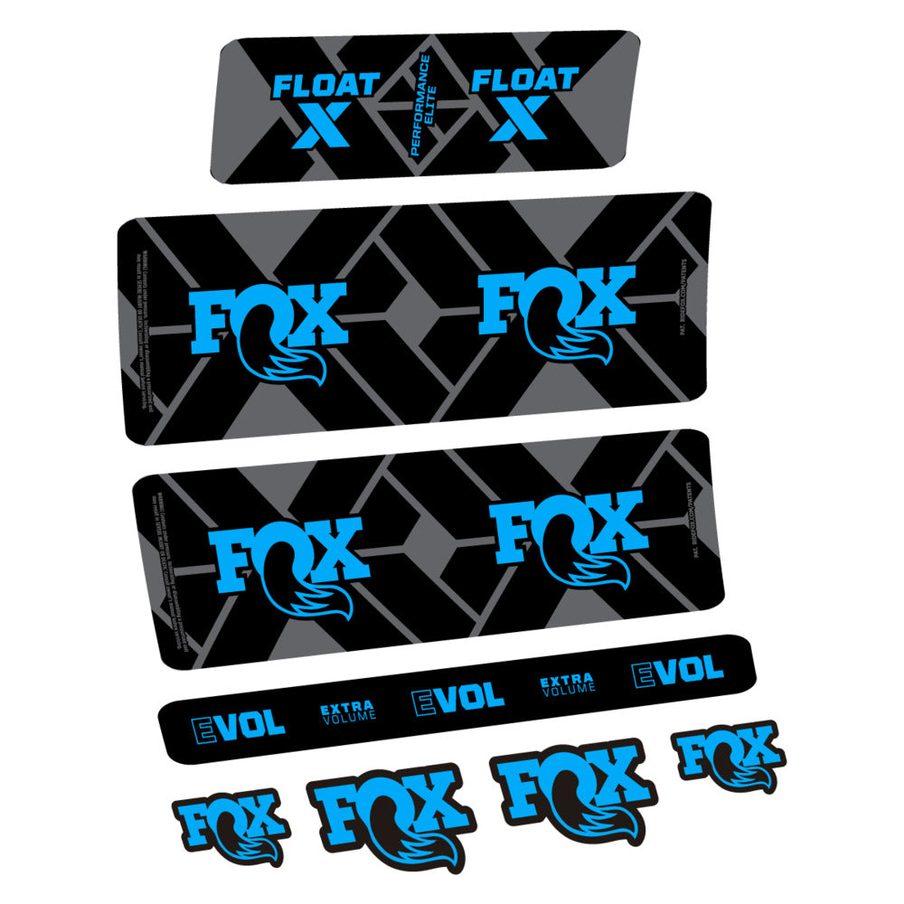Adesivi Ammortizzatore Fox Float X Performance Elite 2027 in vinile