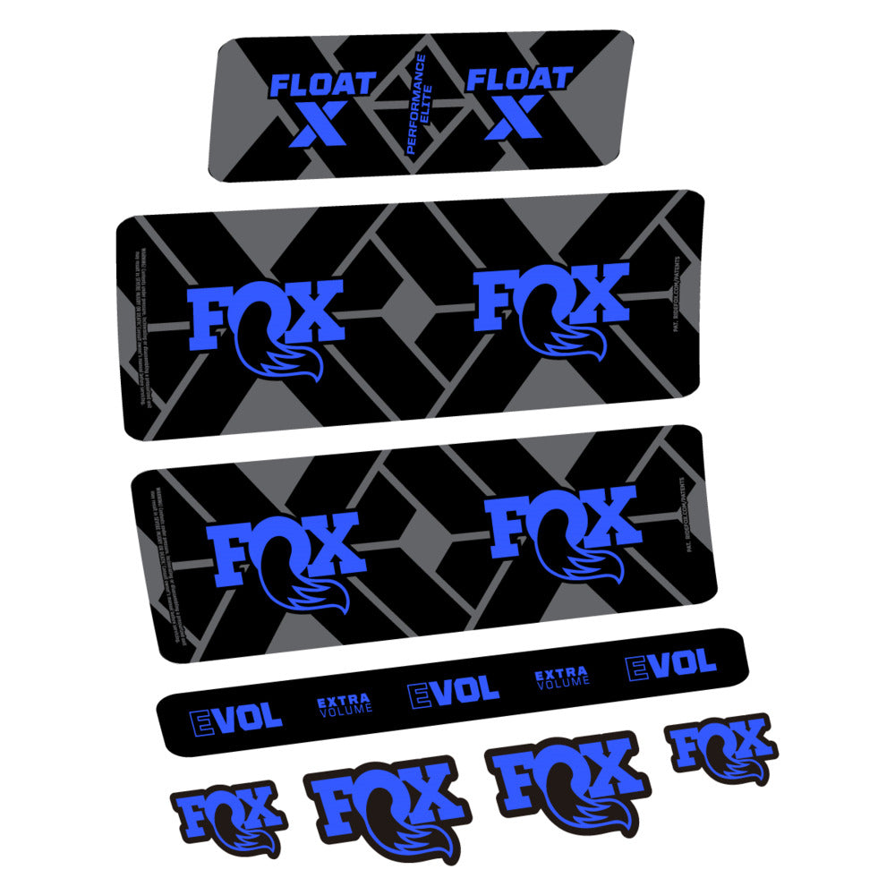 Adesivi Ammortizzatore Fox Float X Performance Elite 2027 in vinile