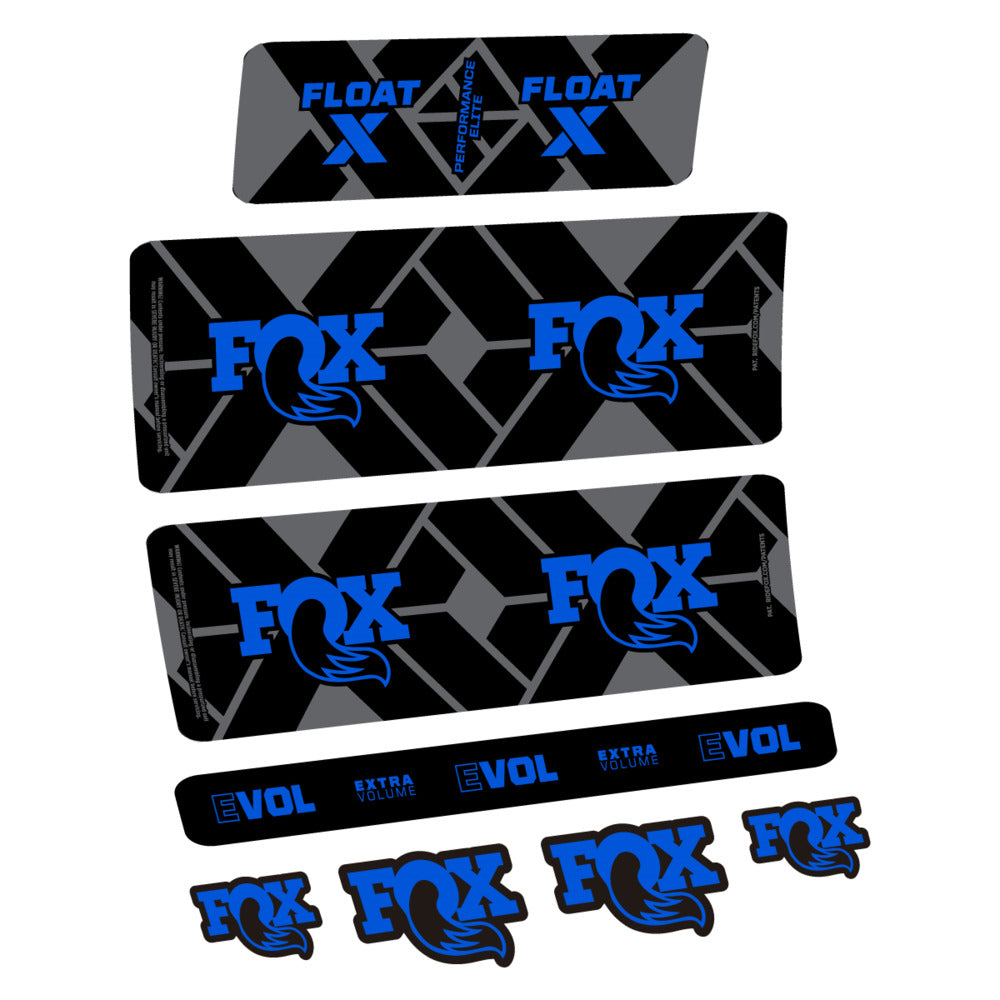 Adesivi Ammortizzatore Fox Float X Performance Elite 2027 in vinile