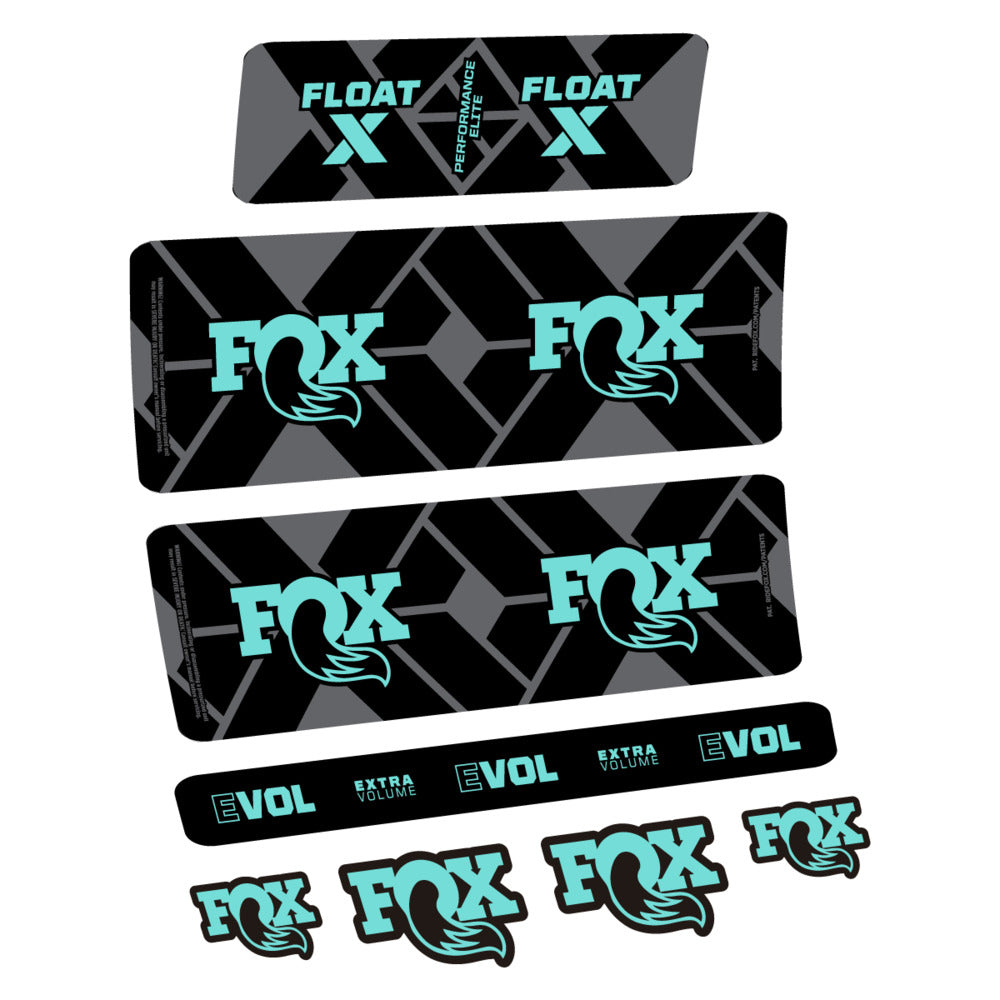 Adesivi Ammortizzatore Fox Float X Performance Elite 2027 in vinile