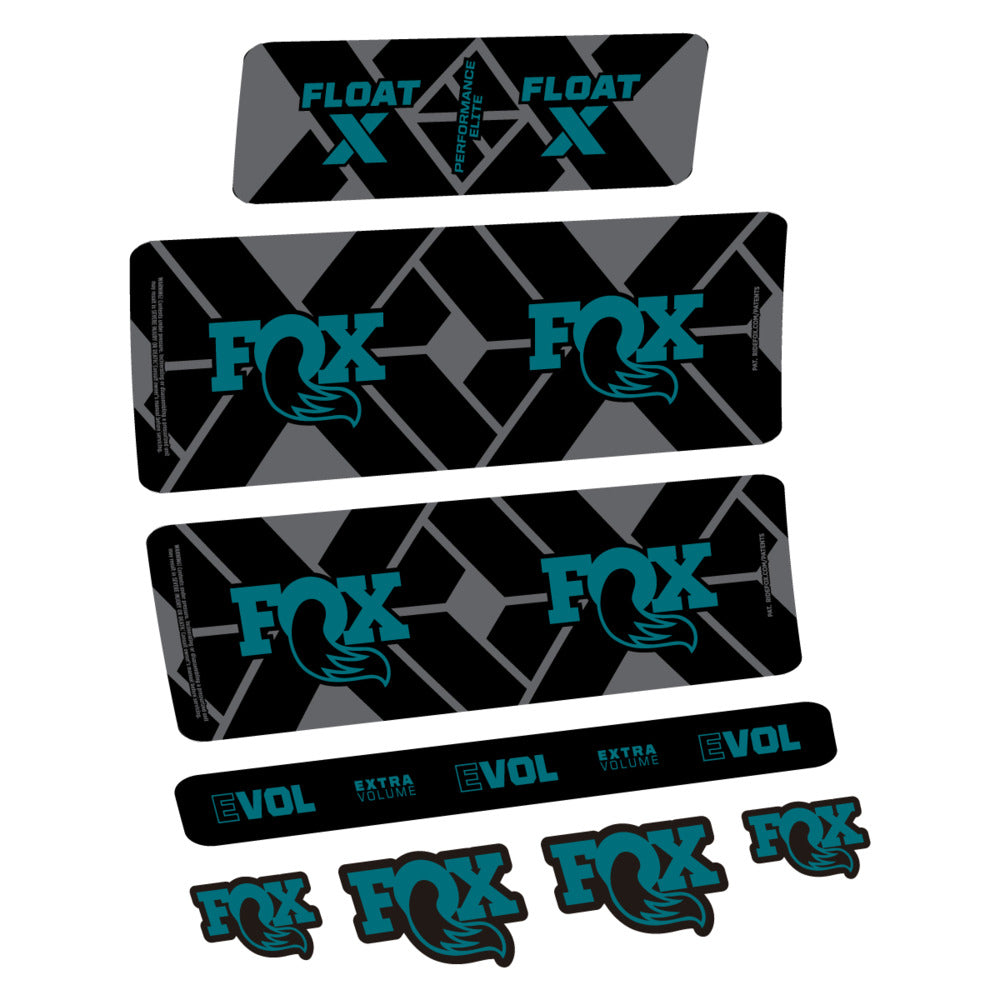 Adesivi Ammortizzatore Fox Float X Performance Elite 2027 in vinile