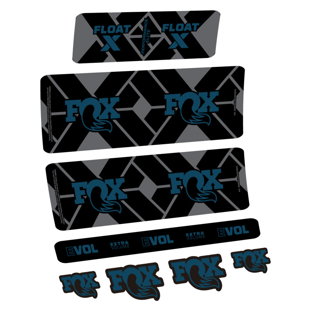 Adesivi Ammortizzatore Fox Float X Performance Elite 2027 in vinile
