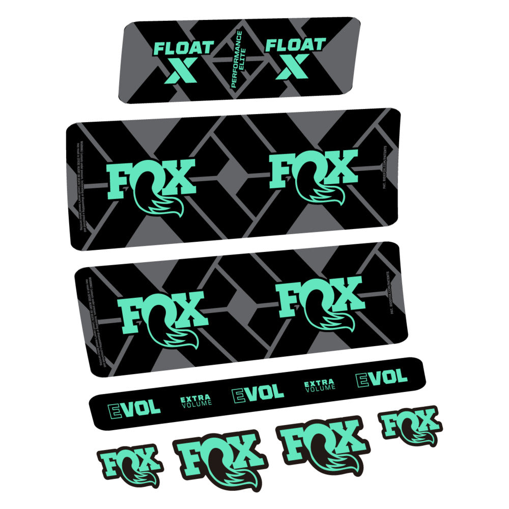 Adesivi Ammortizzatore Fox Float X Performance Elite 2027 in vinile