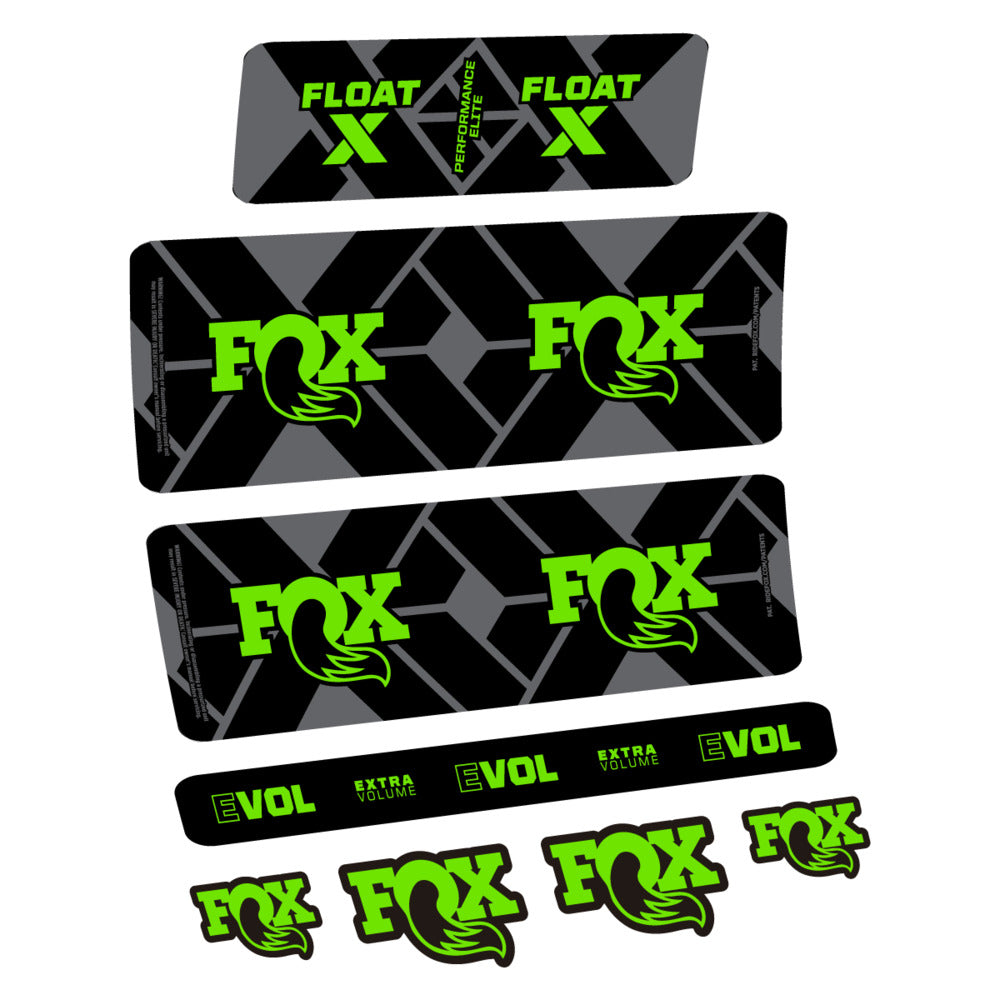 Adesivi Ammortizzatore Fox Float X Performance Elite 2027 in vinile