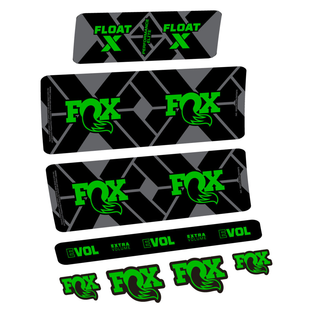 Adesivi Ammortizzatore Fox Float X Performance Elite 2027 in vinile