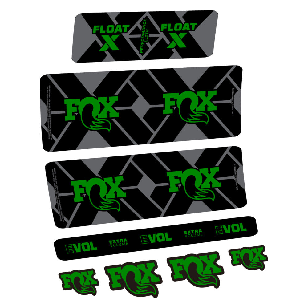Adesivi Ammortizzatore Fox Float X Performance Elite 2027 in vinile