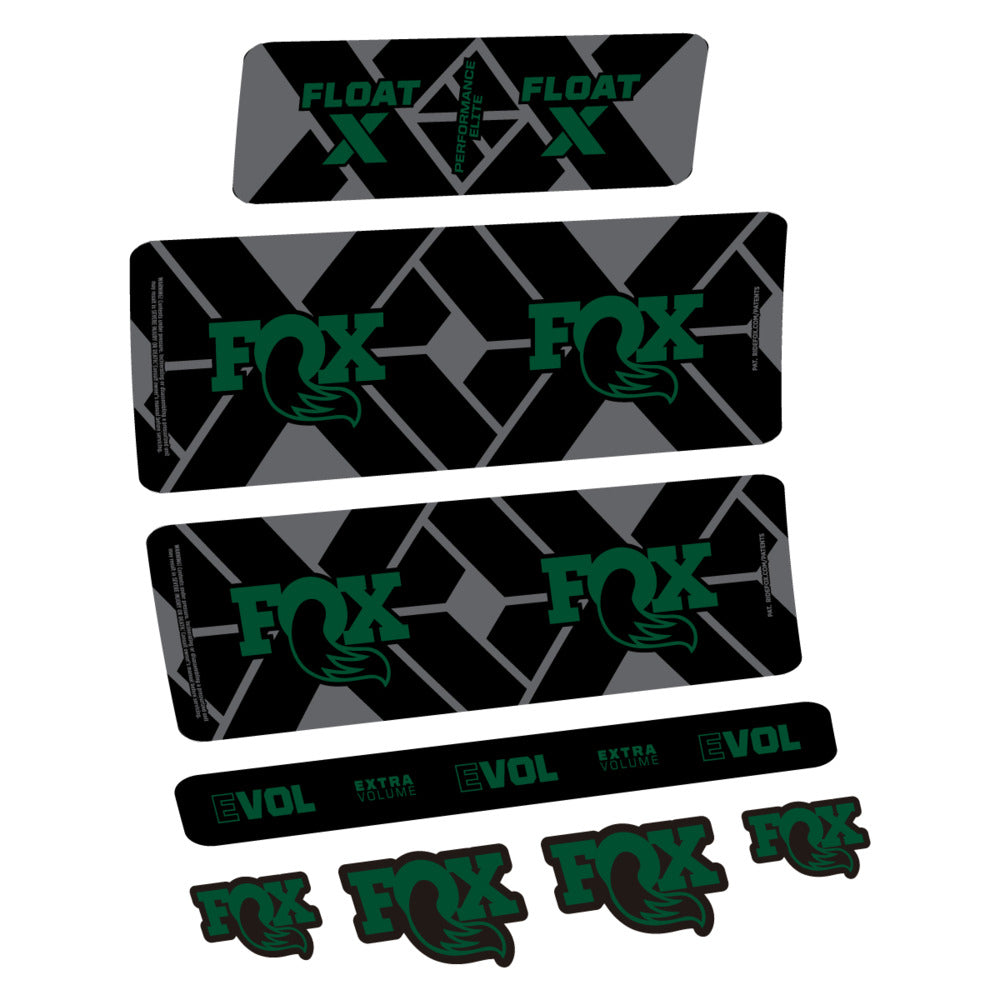 Adesivi Ammortizzatore Fox Float X Performance Elite 2027 in vinile