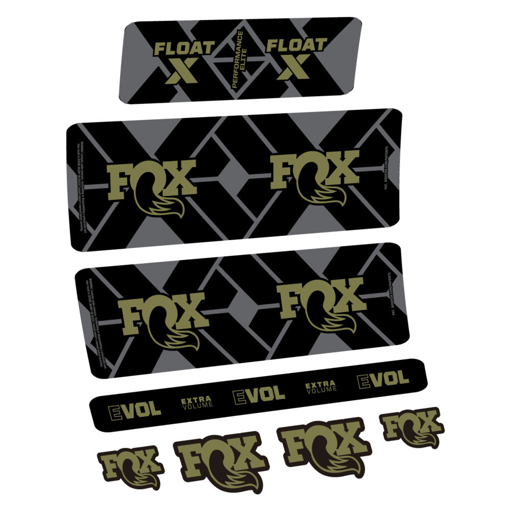 Adesivi Ammortizzatore Fox Float X Performance Elite 2027 in vinile