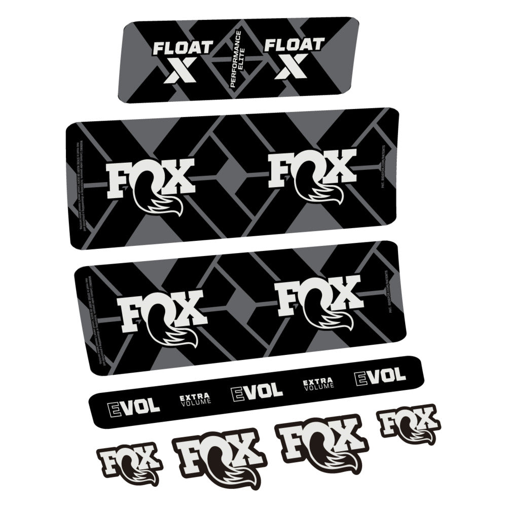 Adesivi Ammortizzatore Fox Float X Performance Elite 2027 in vinile