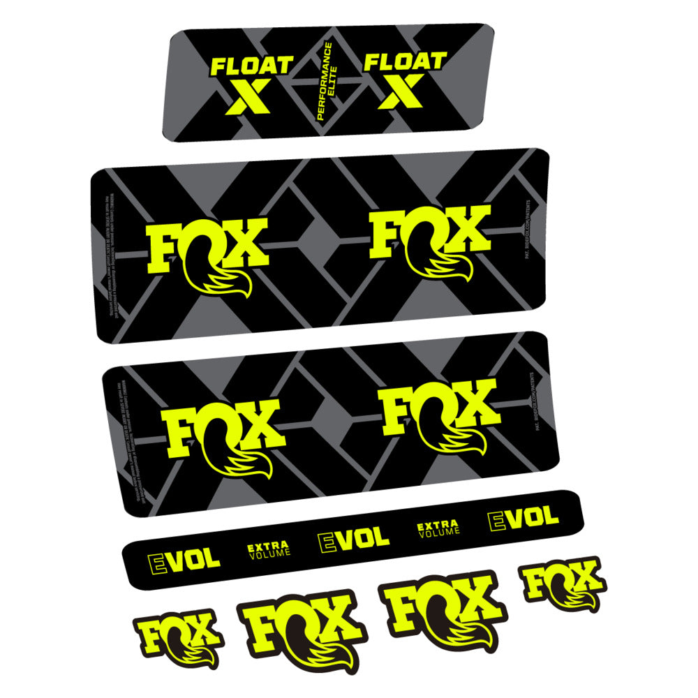 Adesivi Ammortizzatore Fox Float X Performance Elite 2027 in vinile