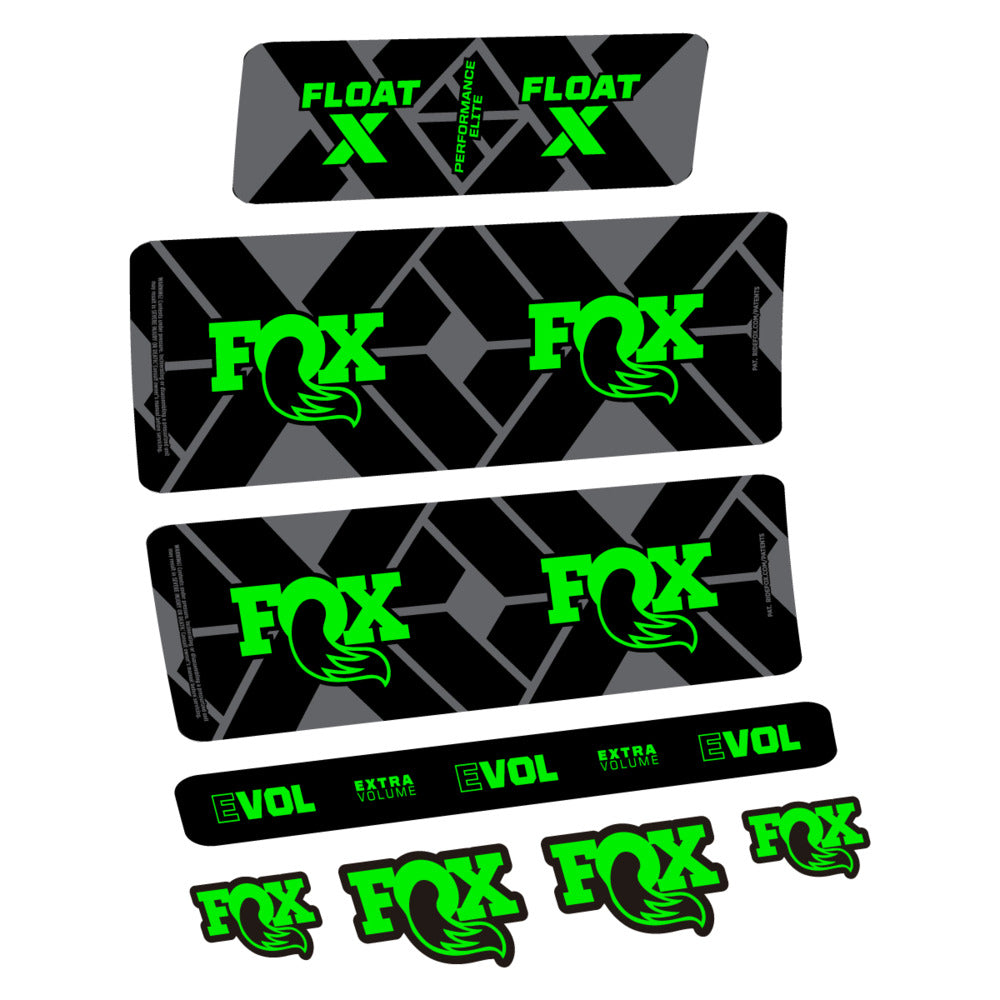 Adesivi Ammortizzatore Fox Float X Performance Elite 2027 in vinile