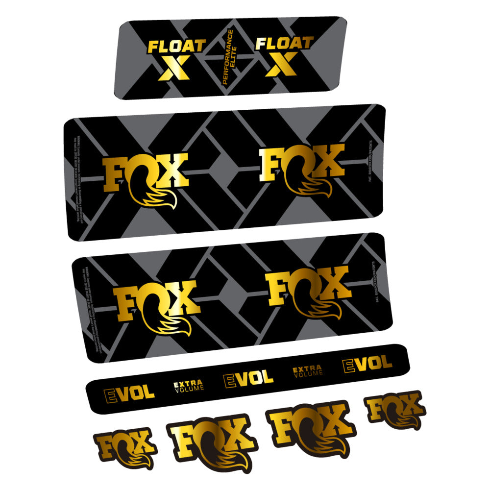 Adesivi Ammortizzatore Fox Float X Performance Elite 2027 in vinile
