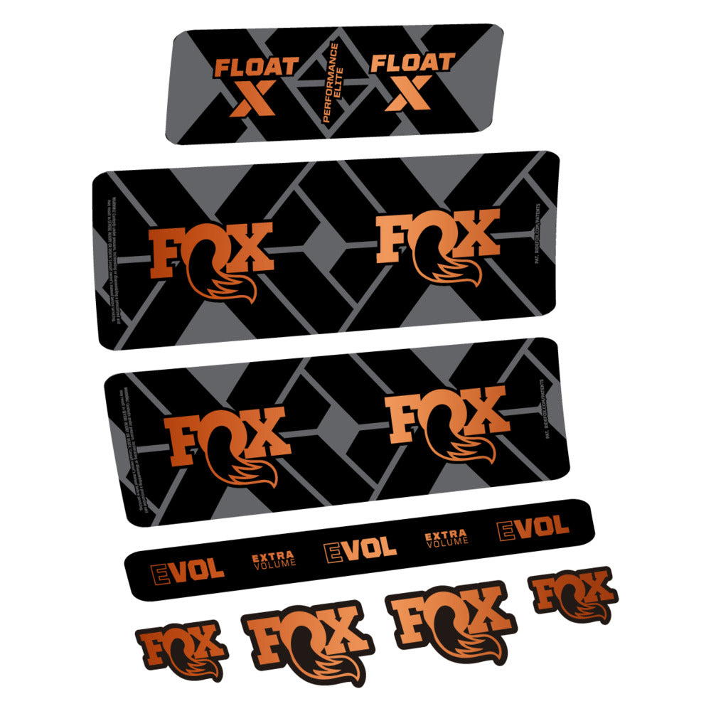 Adesivi Ammortizzatore Fox Float X Performance Elite 2027 in vinile