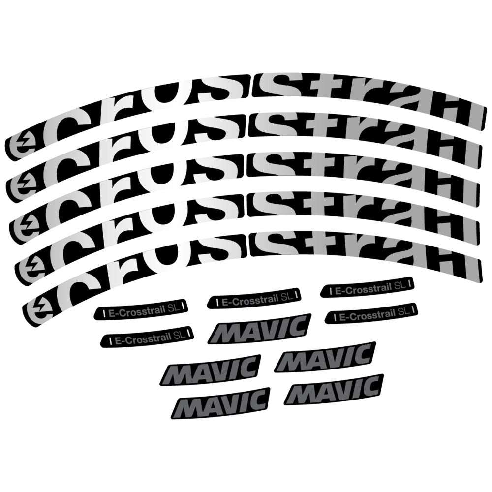 Adesivi Cerchi MTB Mavic E-Crosstrail SL 2025 in vinile