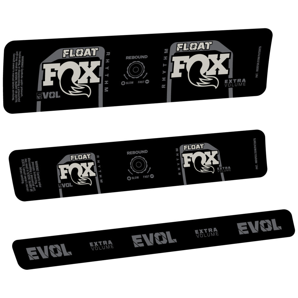 Adesivi Ammortizzatore Fox Float Rhythm Inline R 2025 in vinile