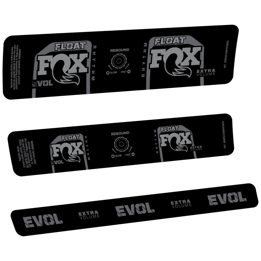 Adesivi Ammortizzatore Fox Float Rhythm Inline R 2025 in vinile
