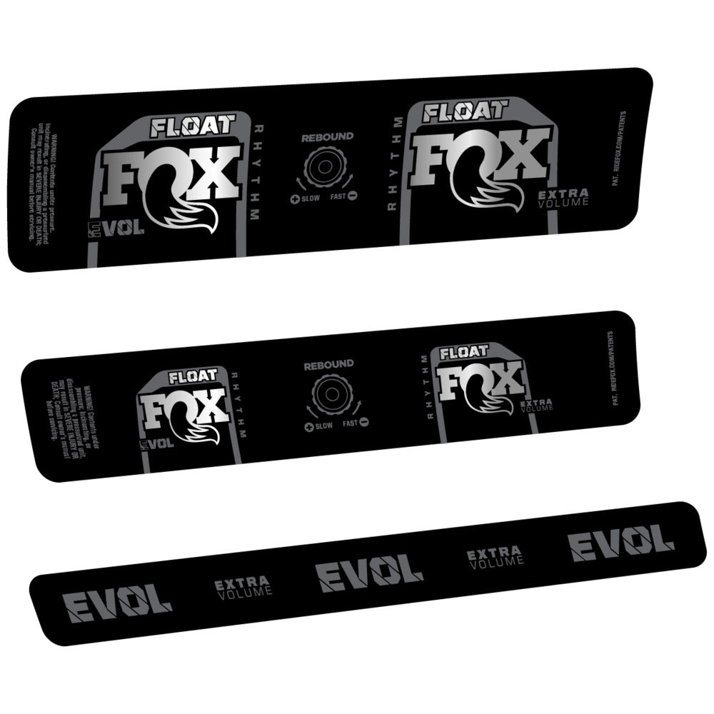 Adesivi Ammortizzatore Fox Float Rhythm Inline R 2025 in vinile