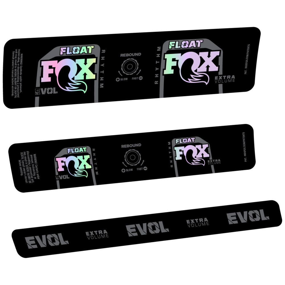 Adesivi Ammortizzatore Fox Float Rhythm Inline R 2025 in vinile