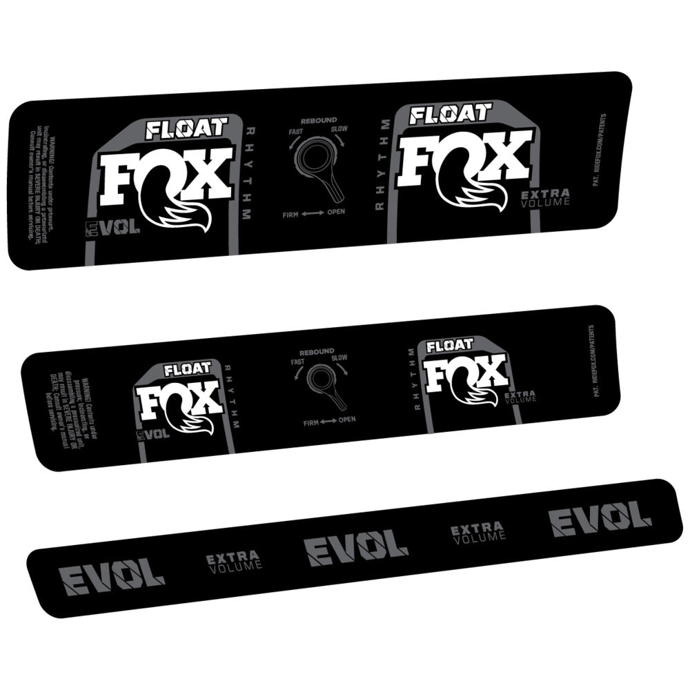 Adesivi Ammortizzatore Fox Float Rhythm Inline CR 2025 in vinile