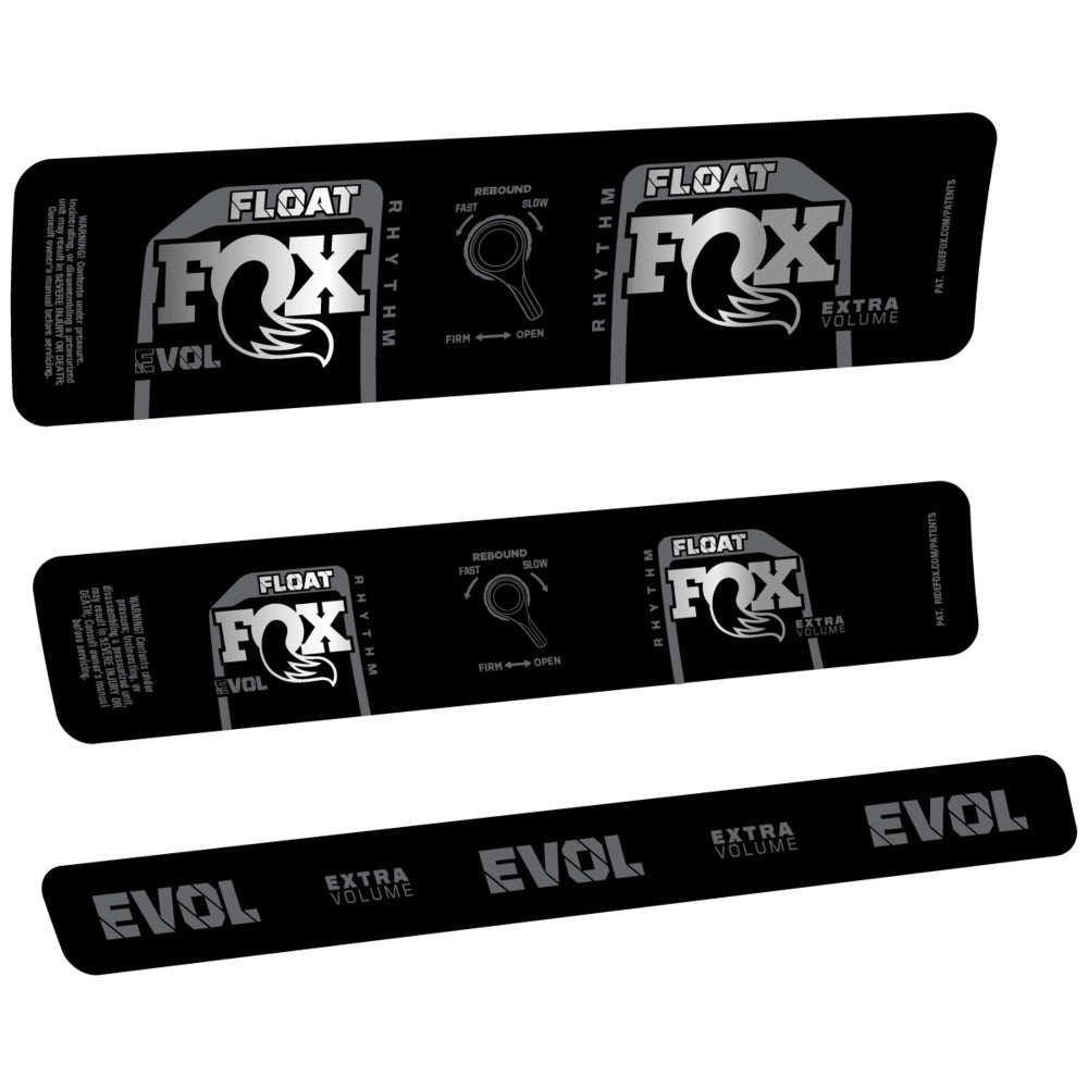 Adesivi Ammortizzatore Fox Float Rhythm Inline CR 2025 in vinile