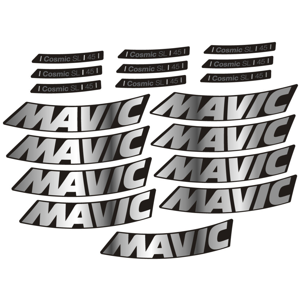 Adesivi Cerchi Bici da Corsa Mavic Cosmic SL 45 2025 in vinile